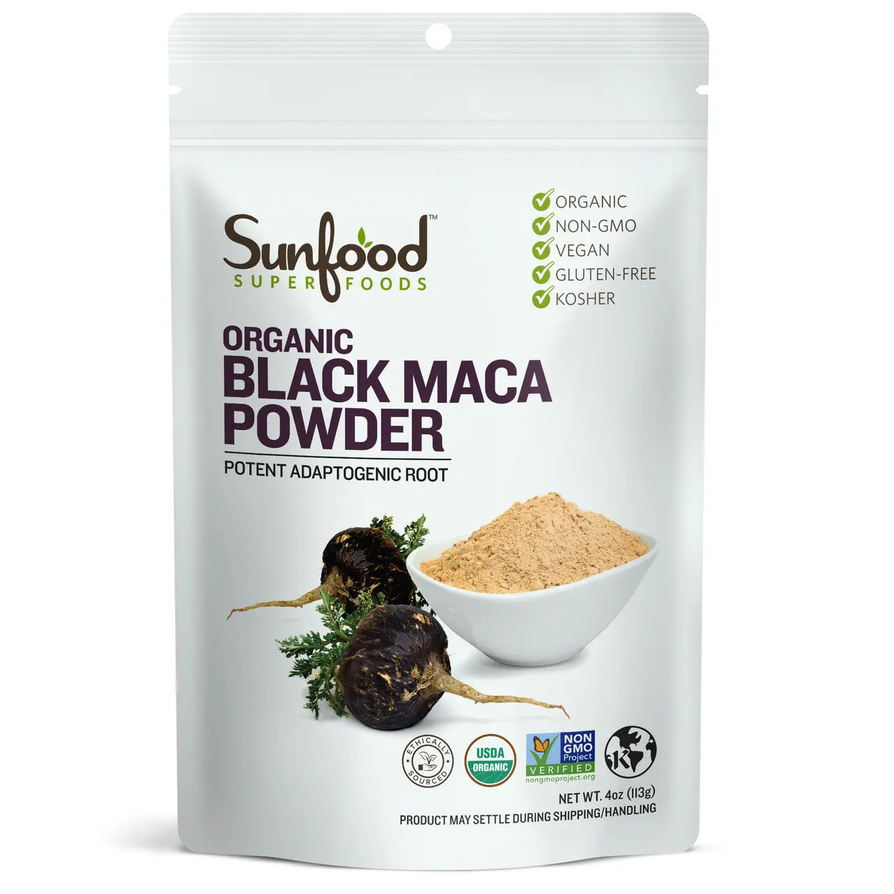 Black Maca Powder, 4oz