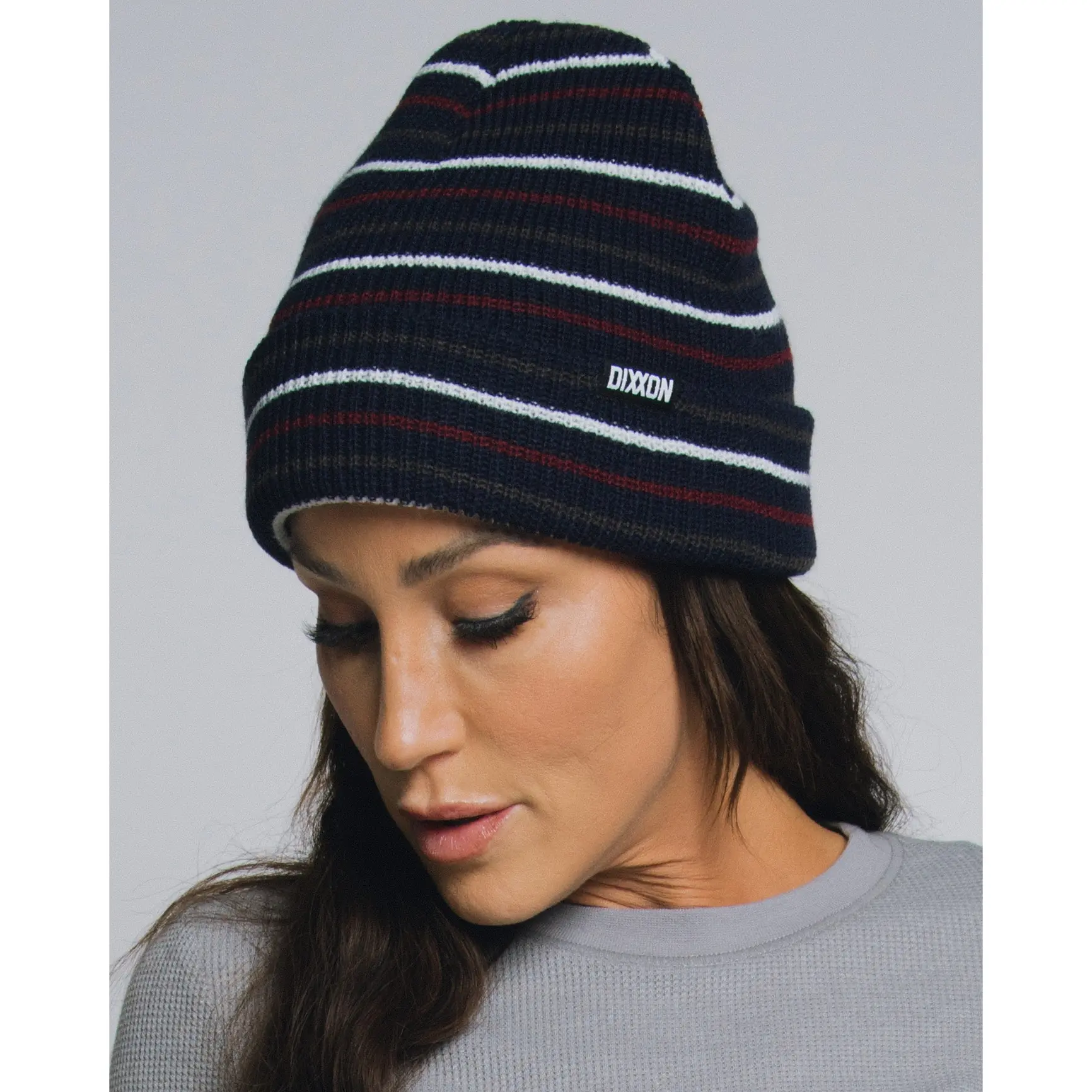 Dock Beanie - Navy Striped