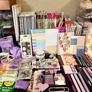 Not Your Mom’s Bookish Bundle 20 Capsules Includes Pens Journal Markers Notebooks Gel Pens Sticky Notes and more bookish self care items