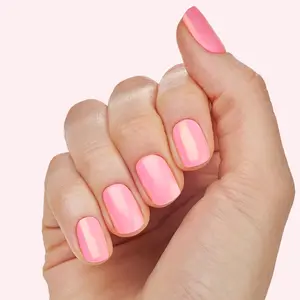 Citrus Kick Chrome Mani