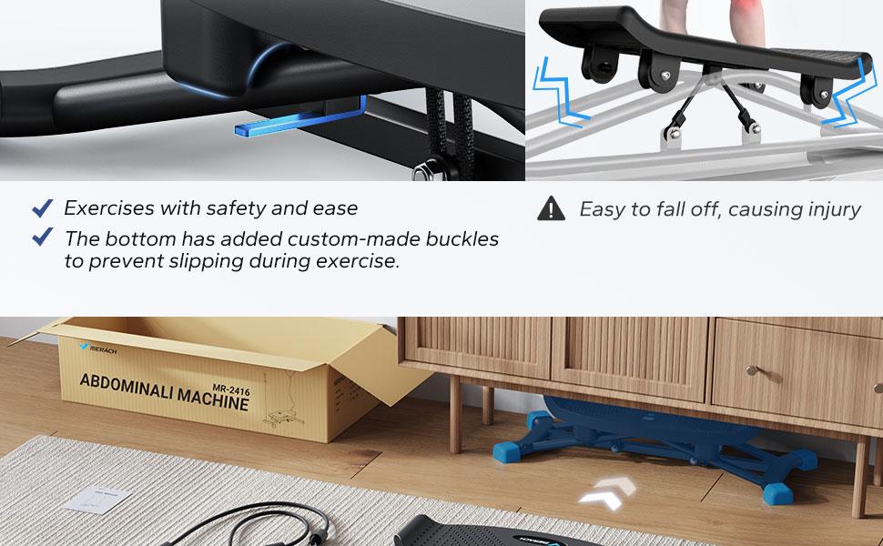 MERACH Balancing Machine, Leg Exercise Low Impact Plyometric Training Fun Cardio Trainer Full Body Aerobic Exercise Equipment MERACH Balancing Machine, Leg Exercise Low Impact Plyometric Training Fun Cardio Trainer Full Body Aerobic Exercise Equipment