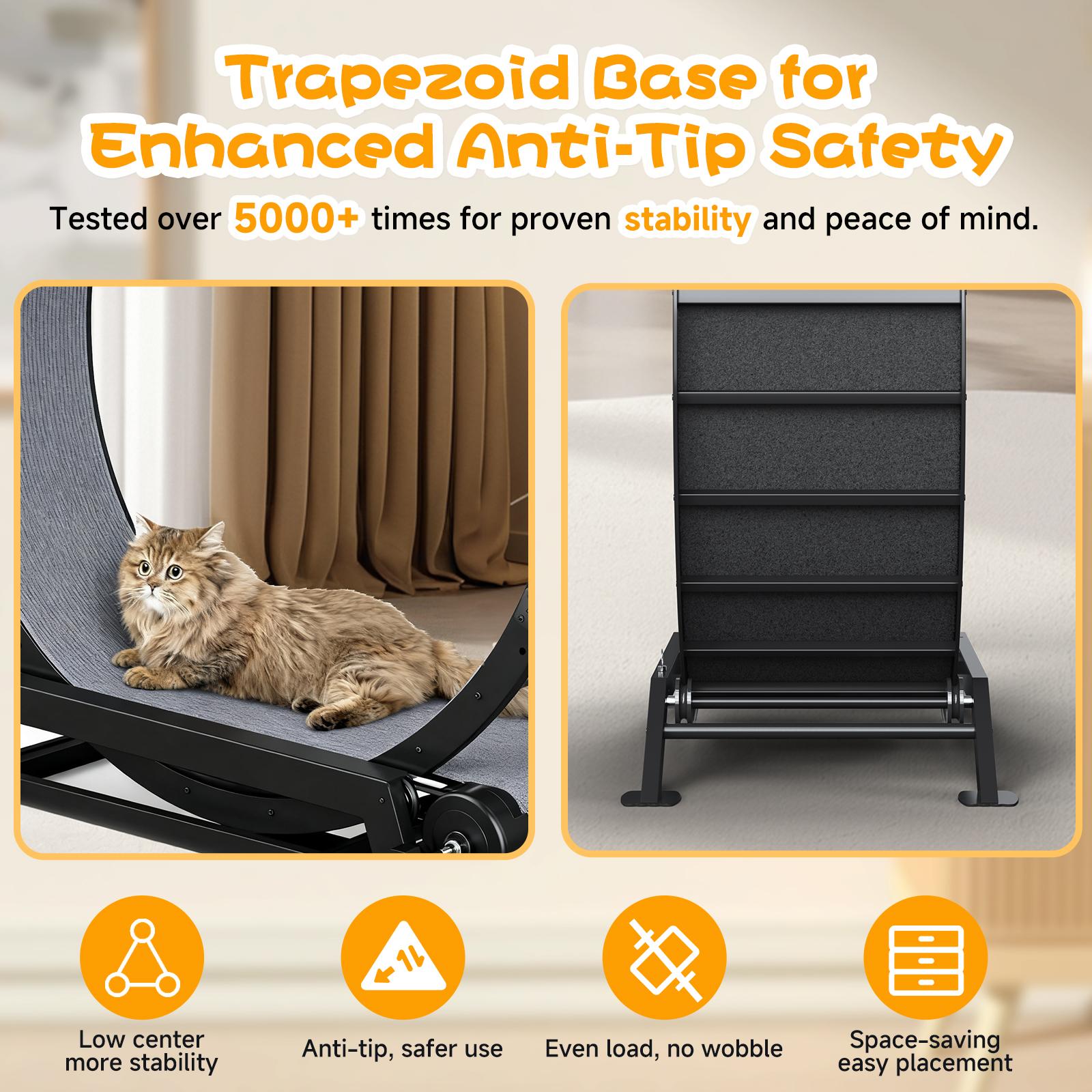 Spring Special: GTplayer XXL Stainless Steel Cat Litter Box (20L with Lid). High-sided, leak-proof design. Includes mat & scoop. Odor-resistant, easy-clean, non-stick surface. XL size for large cats & multi-cat homes.