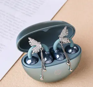 Butterfly Earbud Clips Suitable For FreeClip Headphones, Diamond-Studded Butterfly Star Tassel Ear Clip, High-End Accessory