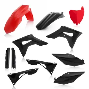 Acerbis Full Plastic Kit Hon Red/Black