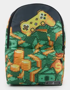 SPACE JUNK Pixel Money Backpack, Multi-Colored