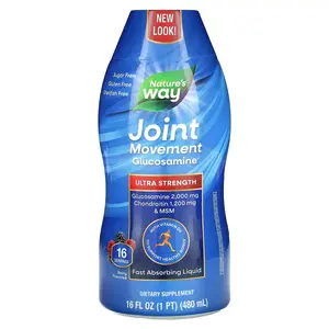 Nature's Way Joint Movement Glucosamine, Ultra Strength, Berry , 16 fl oz (480 ml)