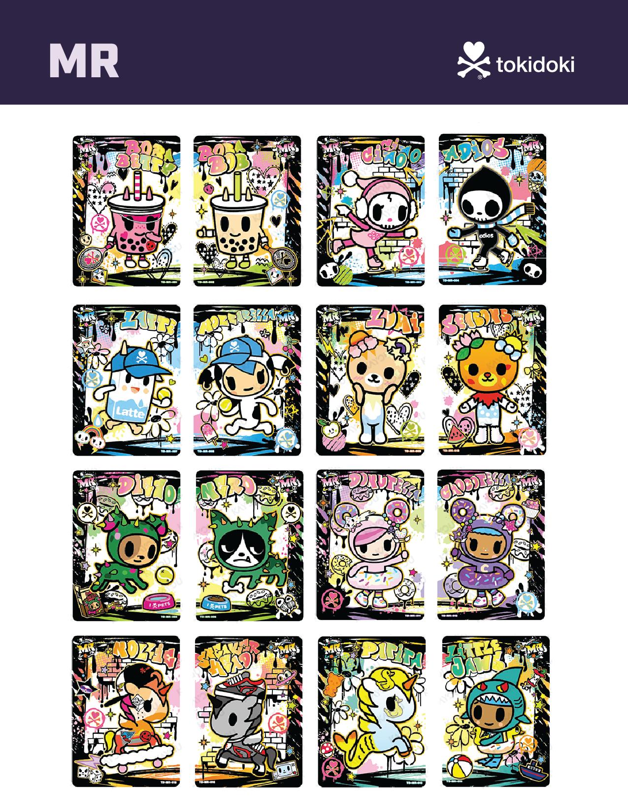 [LIVE OPENING]KAYOU tokidoki Wonder Voyage Collection Cards - Roaming Edition English - Blister Pack