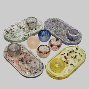 Handmade Resin Ritual Trays and Offering Bowls | Crystal Display | Altar Decor | Magical Catchall