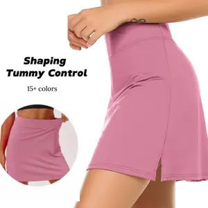 High Waisted Tummy Control Women's Golf dress Summer Yoga Stretchy Tennis Skirt with inner Shorts Anti-Chafe Lined Workout Skirt Lightweight & Elastic for Running Yoga 2026 Spring gift for you
