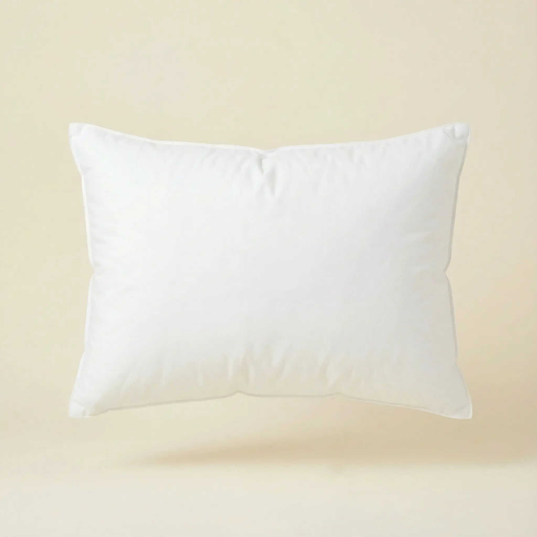 Standard Down Feather Pillow for Sleeping, Fluffy Polyester Surround Support for Side and Back Sleepers