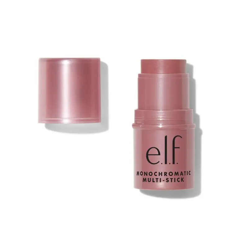 e.l.f. Monochromatic Multi-Stick Cream-to-Powder  Versatile Makeup Stick for Eyes, Lips & Cheeks Lightweight Formula - 7 Shades