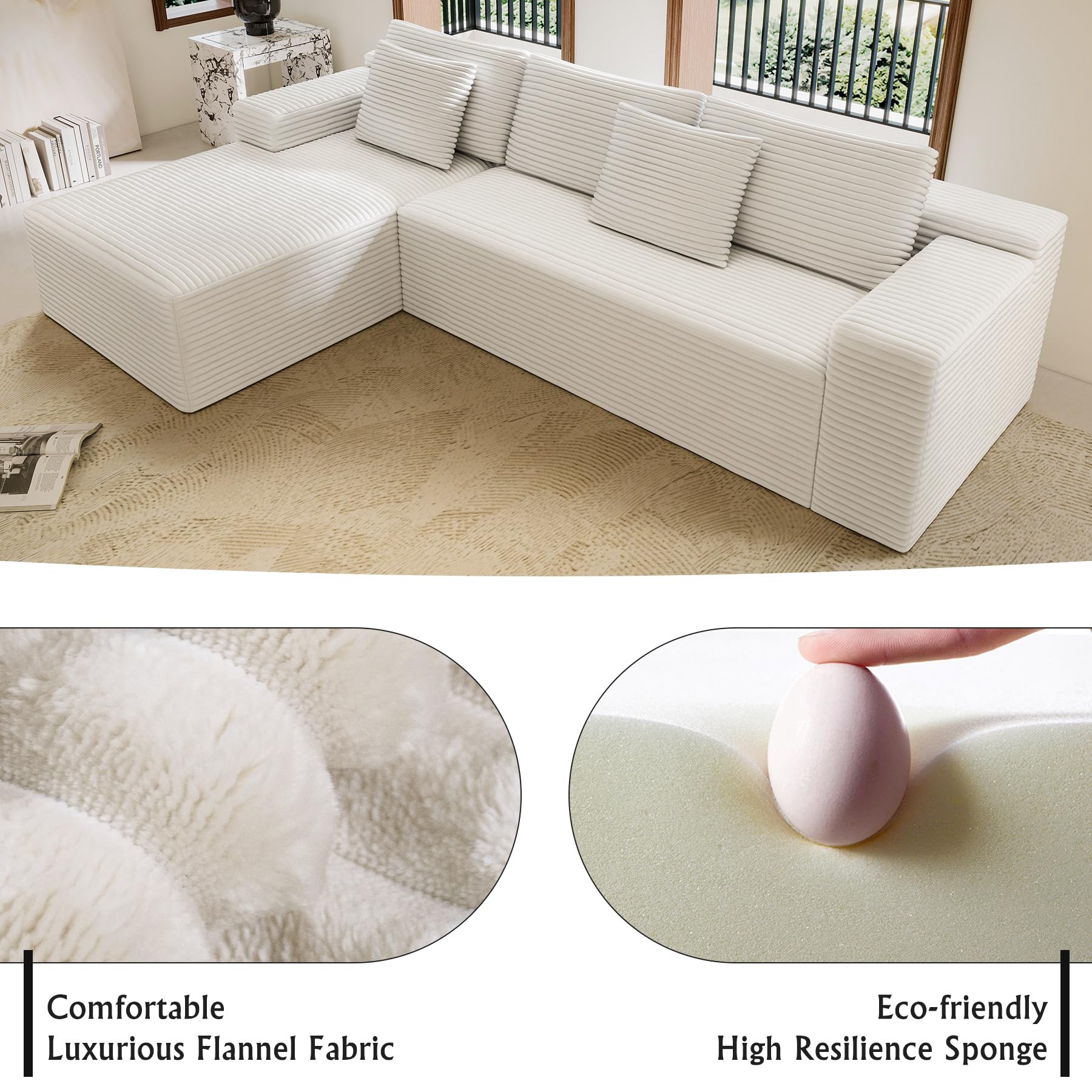 【Valentine's Day Sales】【2 Packages Shipping】104 inches comfortable ...