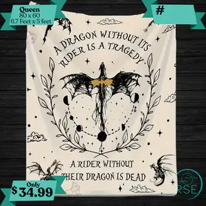 Ultra Soft Throw - Fourth Wing