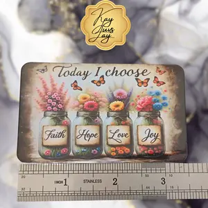 Today I Choose Sublimated Fridge Magnet – Decorative Kitchen Magnet