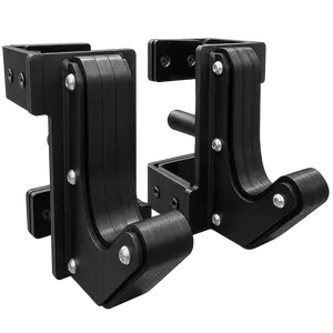 French Fitness Rack & Rig Premium J-Cups J-Hooks Attachment (Pair) (New)