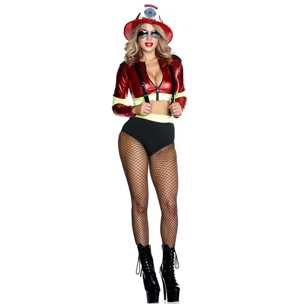 Women's Sexy Firefighter Costume