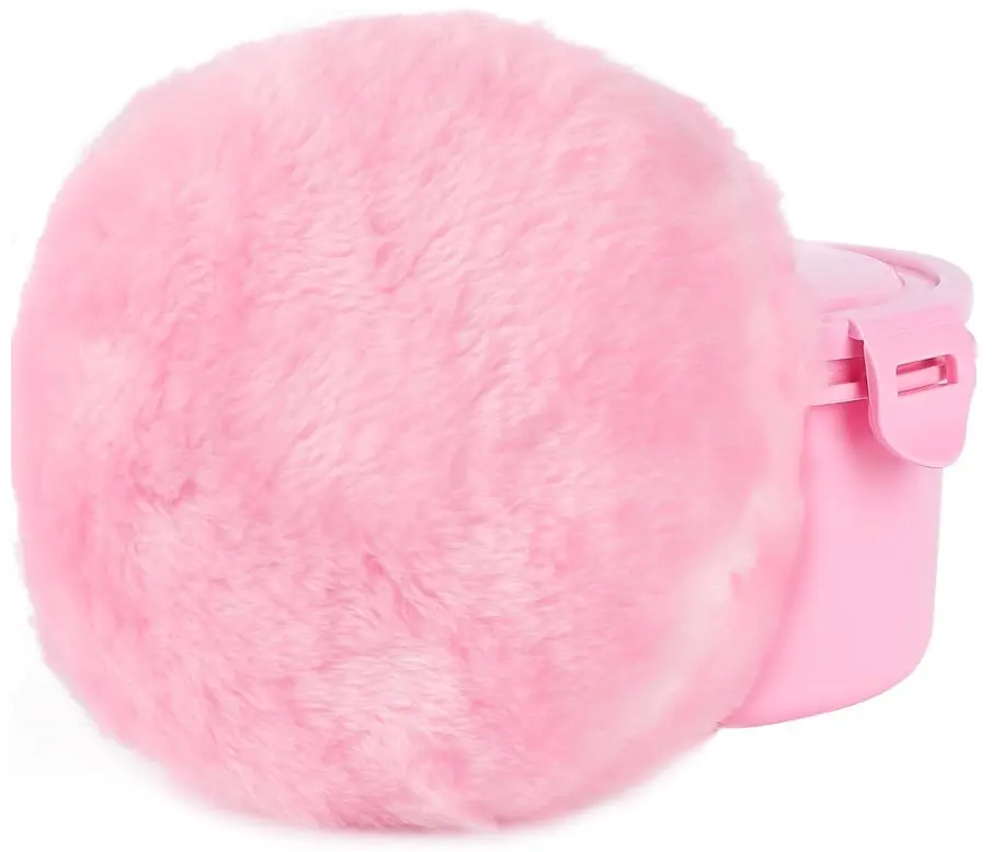 WSYUB Body Powder Puff, Powder Puff for Body Powder, 6 Inch Extra-Large Powder Puffs,Ultra Soft Fluffy Velour Powder Puff, Pink