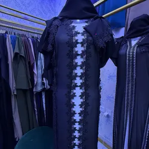 Single chiffon abaya
