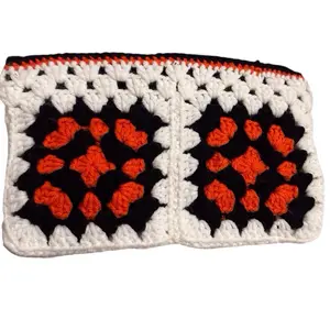 Crochet pouch