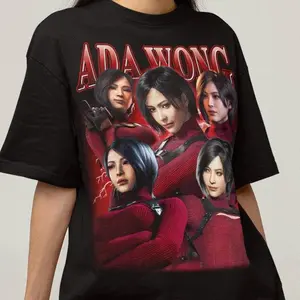 Unisex Residence Evil Ada Wong Bootleg T-Shirt