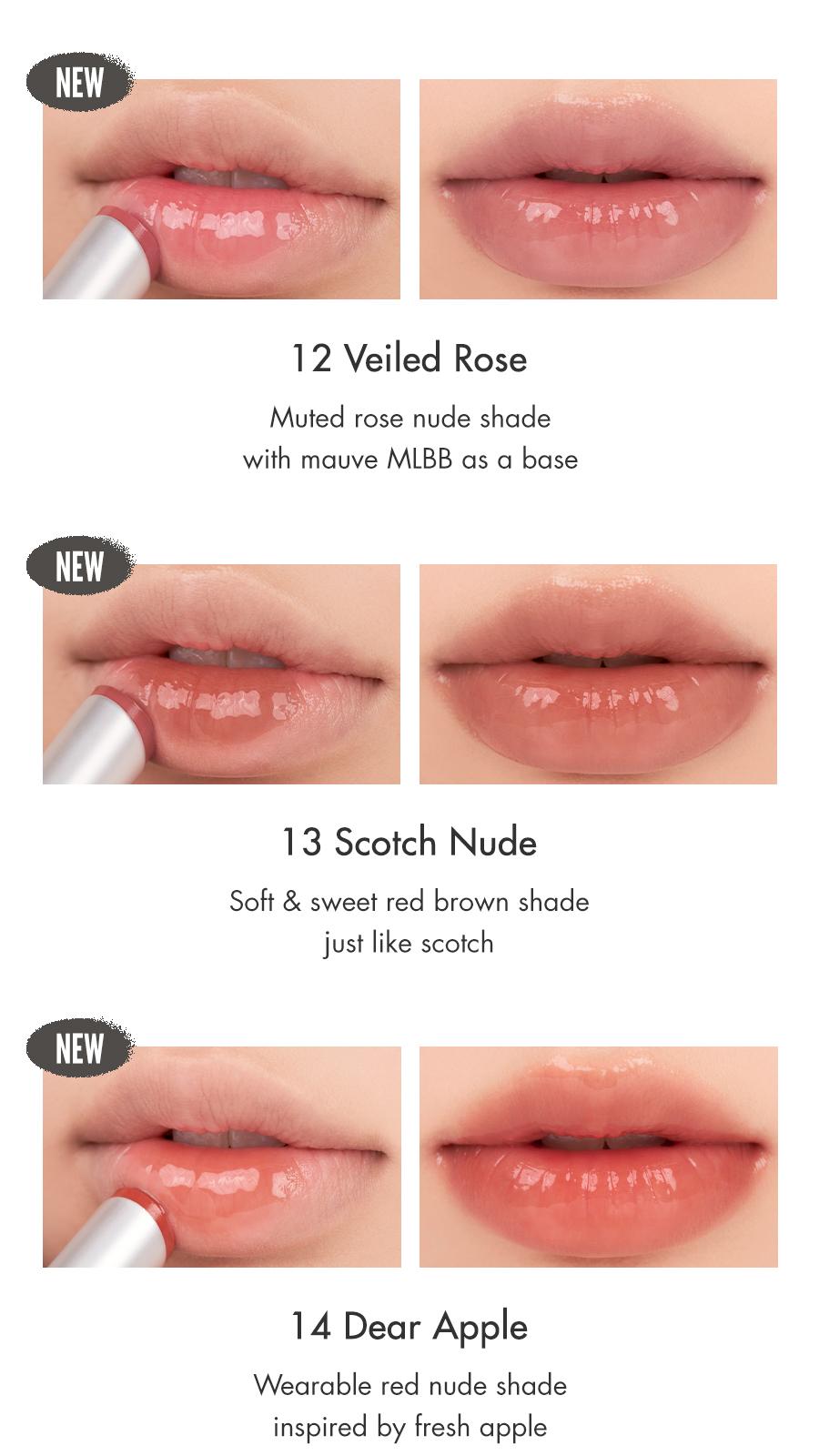 [rom&nd Official Shop] rom&nd Glasting Melting Balm 3.5g Glossy Finish, Hydrating & Moisturizing,Vegan, Lipgloss Lipstick Makeup Cosmetic