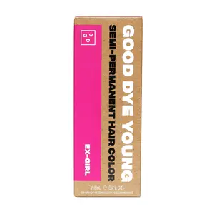 Ex-Girl Hot Pink Semi-Permanent Hair Dye 5 oz - 16 to 24 washes - Vegan Cruelty-Free