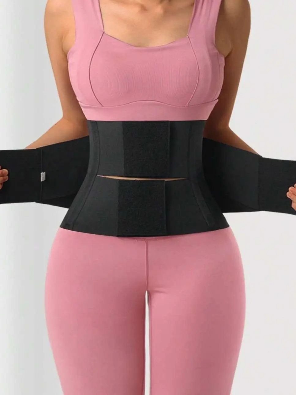 Adjustable Waist Trainer, Leopard Print Waist Cincher, Elastic Waist Belt For Waist Slimming, Confidence Boost