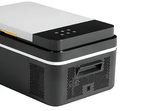 21QT Smart Portable Fridge Freezer, Bluetooth Car Cooler with AC/DC Power for Travel, Camping & Outdoor Use