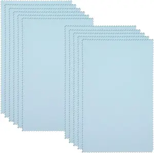 5 x 8 Inches Jewelry Cleaning Cloth Polishing Cloths for Silver Gold Platinum Brass, 30 Pieces