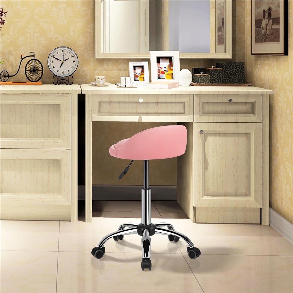 Yaheetech Height Adjustable Rolling Swivel Salon Stool Chair Hydraulic Ergonomic with Backrest Wheels for Tattoo Massage Facial Spa Manicure Dentist Clinic Yaheetech Height Adjustable Rolling Swivel Salon Stool Chair Hydraulic Ergonomic with Backrest Wheels for Tattoo Massage Facial Spa Manicure Dentist Clinic