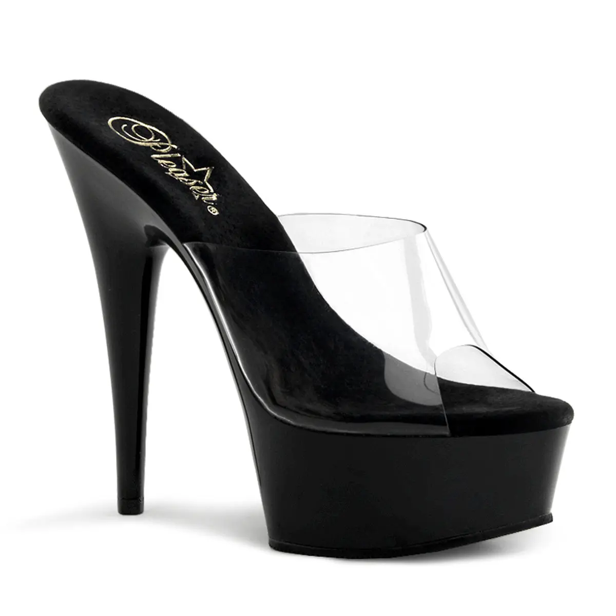 Pleaser Delight-601 Women's Stylish Fashion Footwear - Stiletto High Heels, High Platform Flip Flops, Platform Sandals, Classy