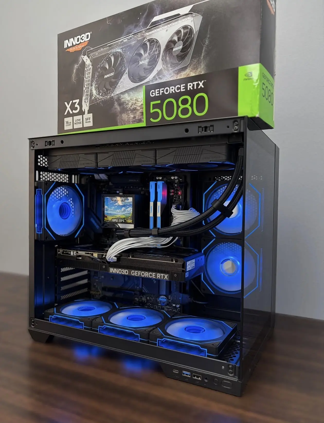 5080 + RYZEN 7 7800X3D gaming PC