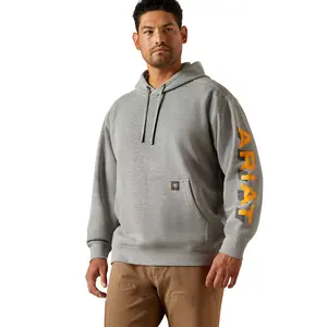 Men's Rebar Lightweight Logo Hoodie