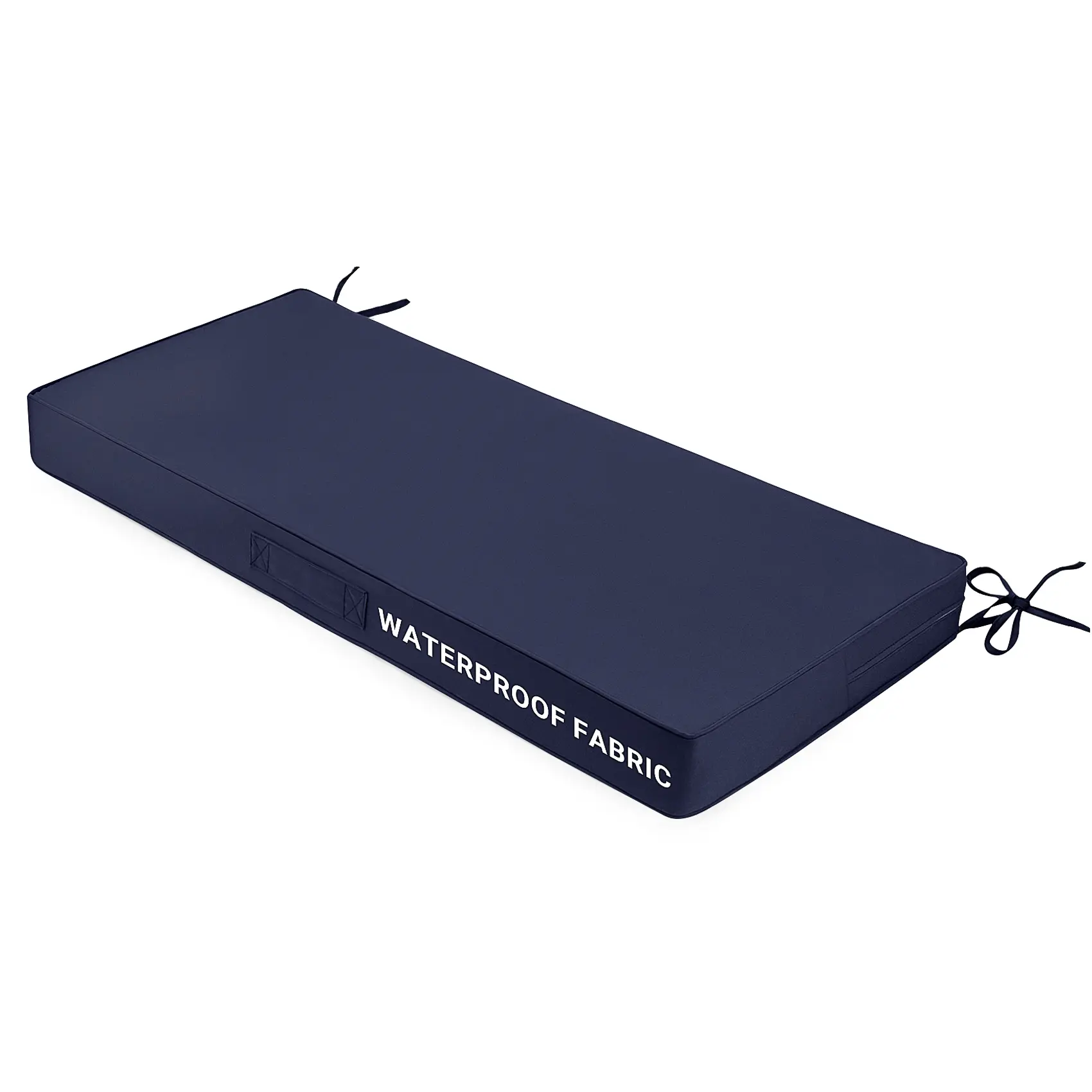 Outdoor Memory Foam Seat Cushion Pad - Slow Rebound, Stylish, Non-Slip, Soft Comfortable - Water Repellent, Weather Resistant for Benches, Swing Chair Cushions & More, Foam Cushioning