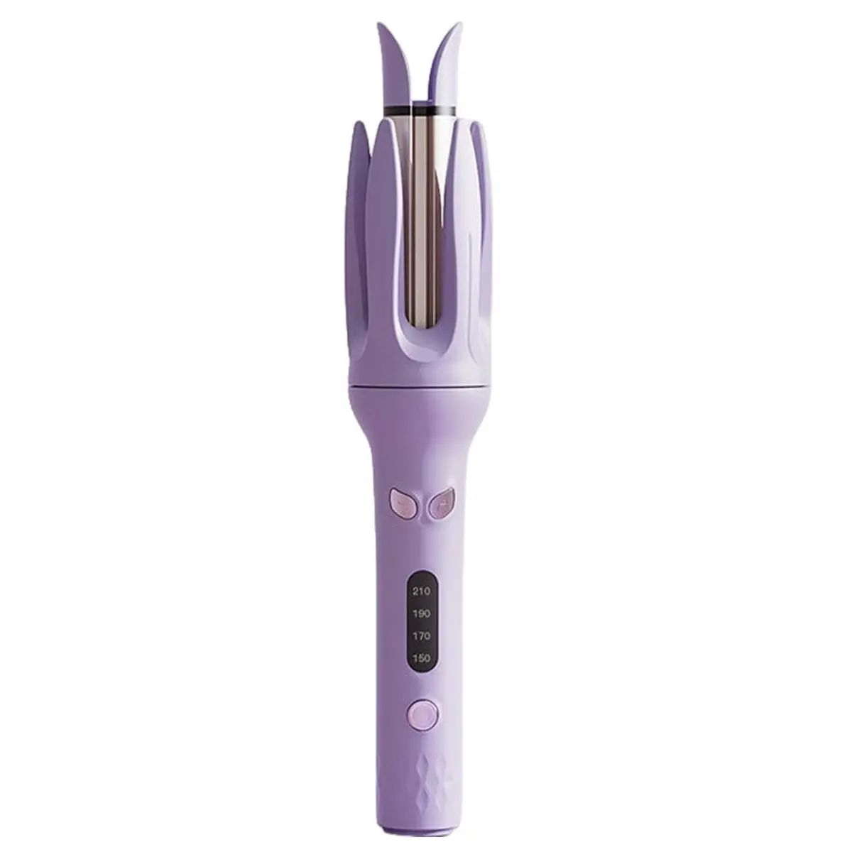 Dual Voltage Rotating Curling Iron, Automatic Hair Curler, Automatic Curling Iron, 4 Temperature Settings,1 1/ 4inch Fast Heating and Auto Shut-Off Function, Suitable for Professional Hairstyling