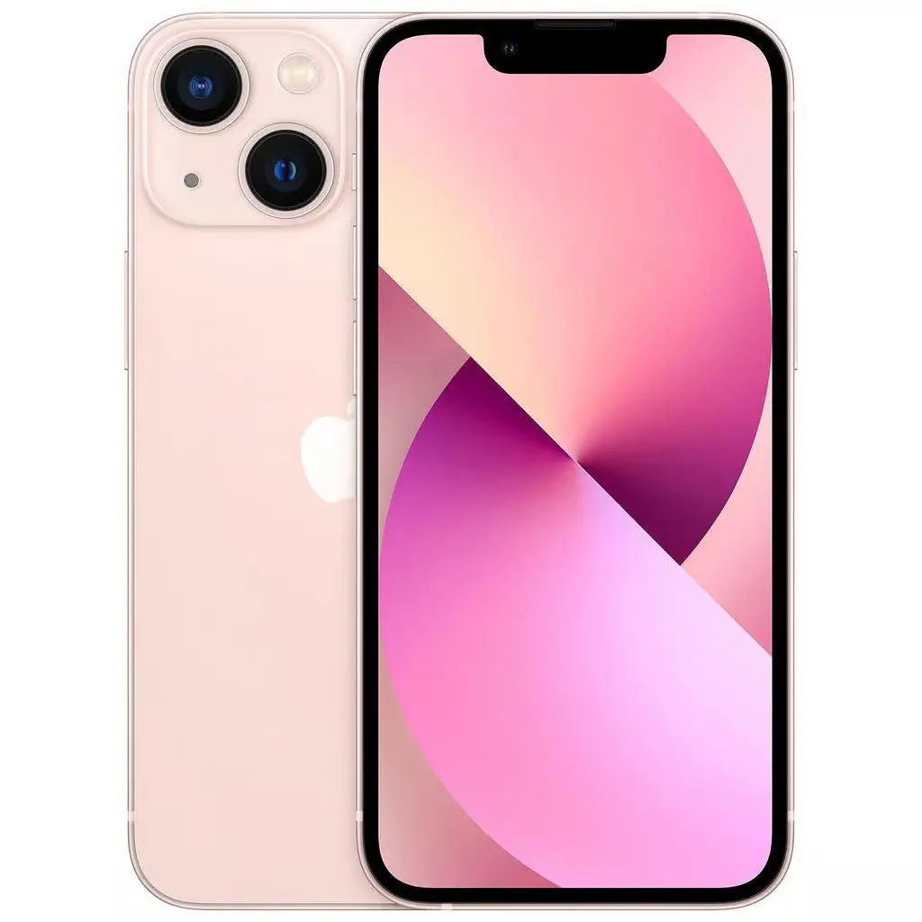 Refurbished Unlocked iPhone 13 mini 128GB Pink Premium Condition Mobile Phone - High-Performance Rear Camera, Crisp Audio, Ceramic-Coated Design, Bluetooth Compatibility, SIM Support, Included Compatible Charging Adapter