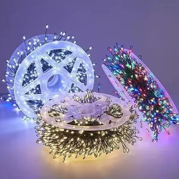 Christmas  LED Fairy String Lights, 65.6ft, 600 LED Bulbs, USB Powered, Remote Control Firefly Lights, Ideal for Festivals, Birthday Decor, Parties, Fairy Lights