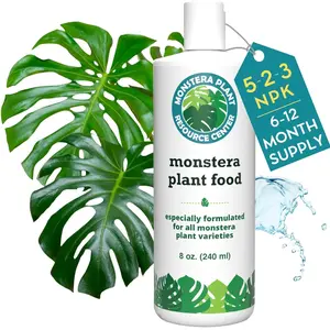 Monstera Plant Food – Enriched, Bioavailable Liquid Fertilizer | 8 oz