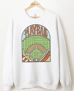 Play Ball Field Graphic Top