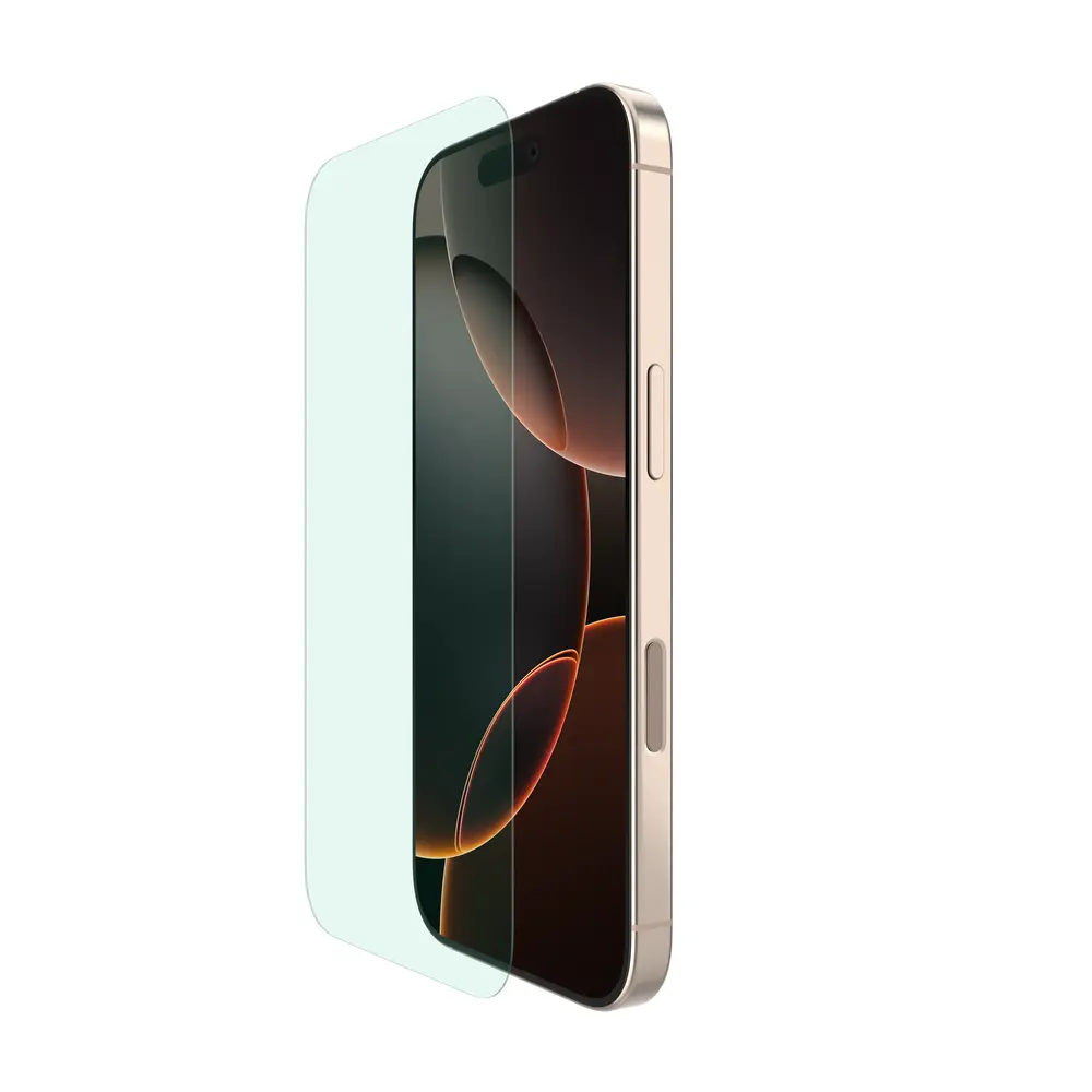 Belkin ScreenForce InvisiGlass Blue Light Filter Screen Protector for iPhone 17/17 Pro/17 Pro Max/iPhone Air, Smartphone, Accessories, Cover, Tempered