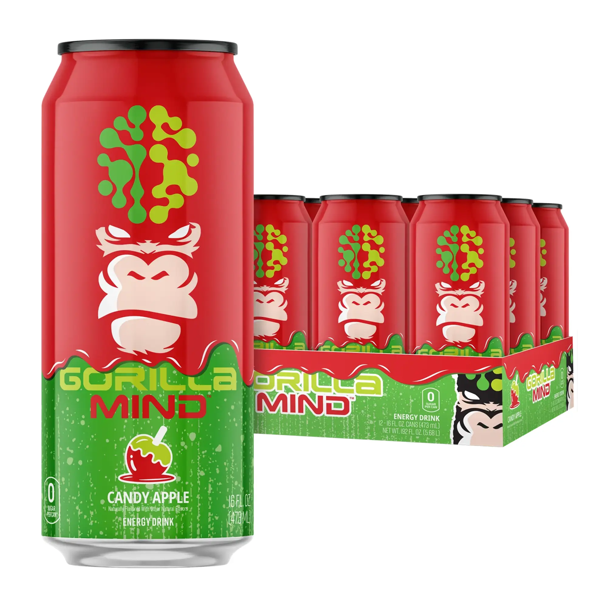 Gorilla Mind Energy Drink (Case of 12)
