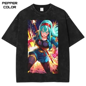 Bulma Anime Graphic T-Shirt, DBZ Shirt, Anime Manga shirt, Unisex Streetwear Tee, cotton crewneck shirt, Trending, All Size, Gift for Anime Lovers