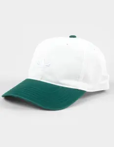 ADIDAS Originals Womens Relaxed Strapback Hat, Green & White