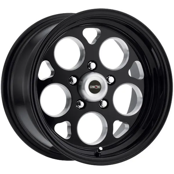 Vision 561 Sport Mag 15x8 5x4.5" +27mm Black/Milled Wheel Rim 15" Inch