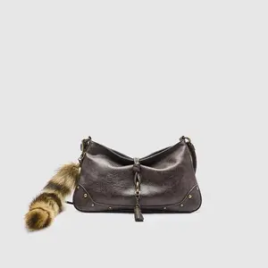 URBAN REVIVO Chain Detail Messenger Shoulder Bag, Luggage & Bags Item UAWB50244, Messenger Bag