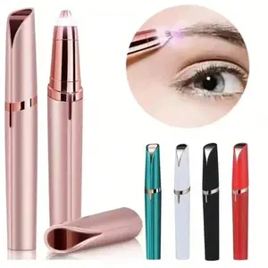 2-in-1 facial and eyebrow hair trimmer, electric eyebrow trimmer, lip/facial body hair removal tool, facial hair care tool, women’s electric shaver, eyebrow epilator hair remover