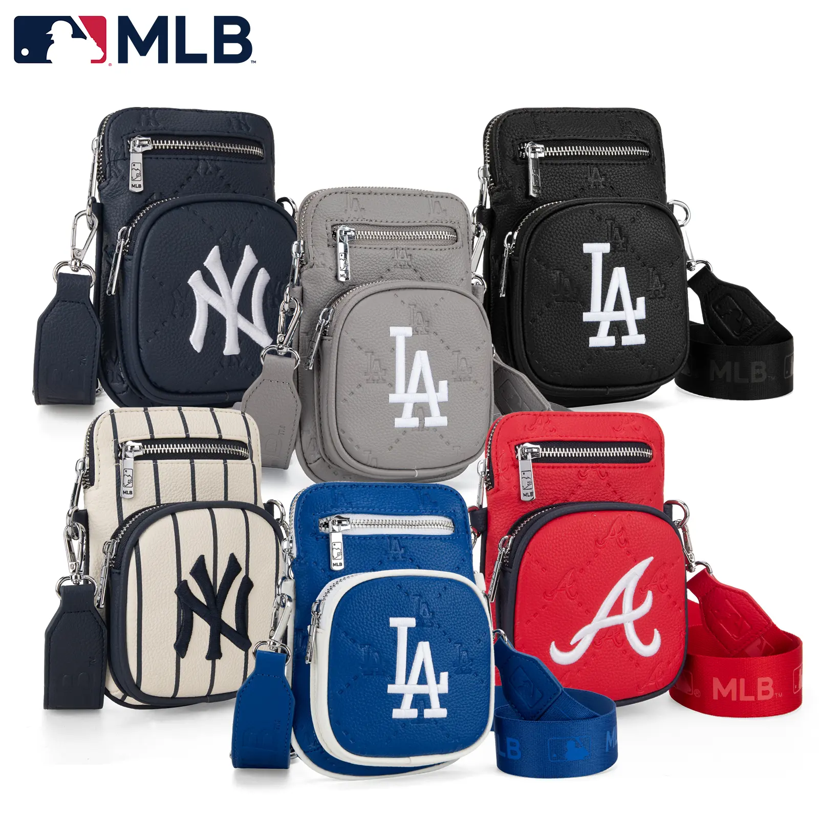MLB Crossbody Bags for Women Men, Shoulder Bags for Women Chest Bag Cross Body Bag Fanny Pack for Outdoors Hiking Traveling,Crossbody Small Sling Backpack 25-325