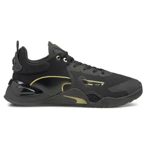 PUMA Womens Fuse Moto Training Sneakers Shoes - Black