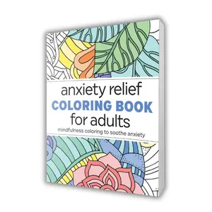 Anxiety Relief Coloring Book for Adults – Mindfulness Coloring Pages for Stress & Relaxation