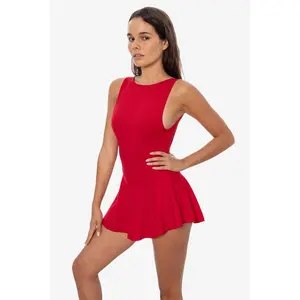 PON413 - Ponte Boatneck Ballerina Skirted Leotard